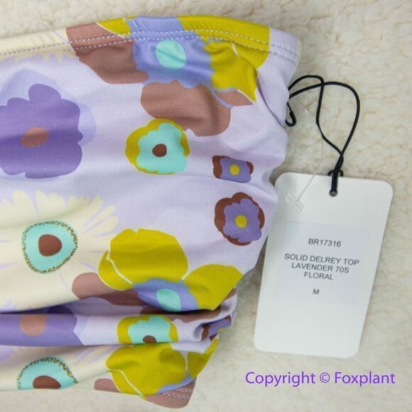 New! Set! Beth Richards Delrey Bikini Top & bottom 70’s floral bikini - Picture 7 of 15